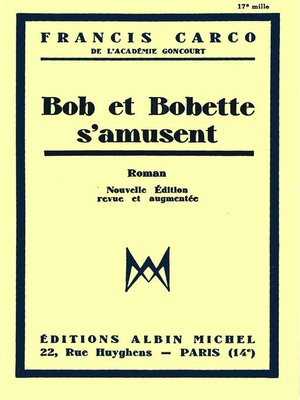 cover image of Bob et Bobette s'amusent